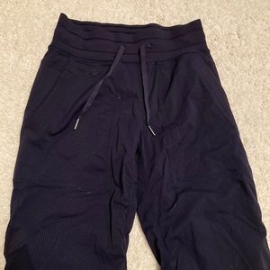 Lululemon navy blue track pant size 2reg